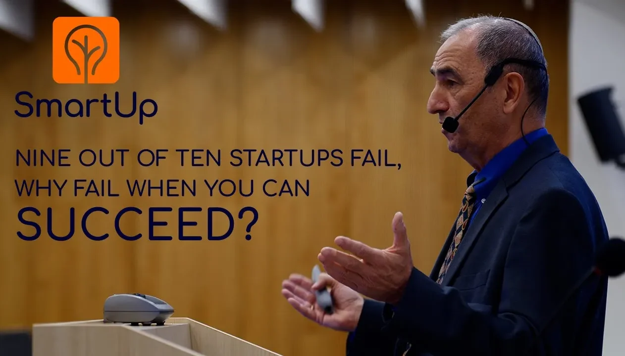 Lecture by Yonatan Stern- Nine out of Ten StartUps Fail, Why Fail if You Can Succeed?